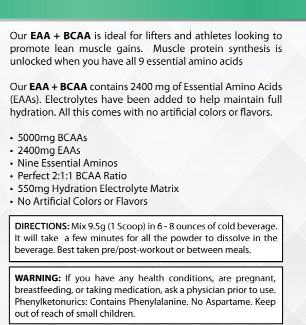 BCAA + EAA Strawberry Candy