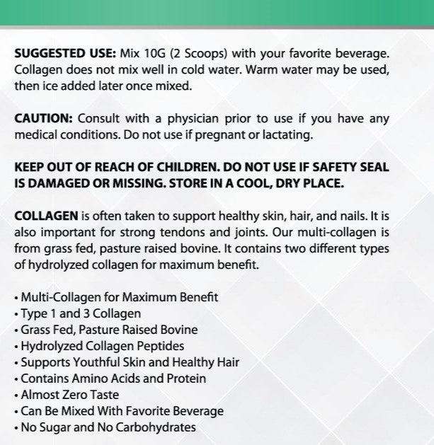 Collagen Type 1 & 3 (Grass-Fed)