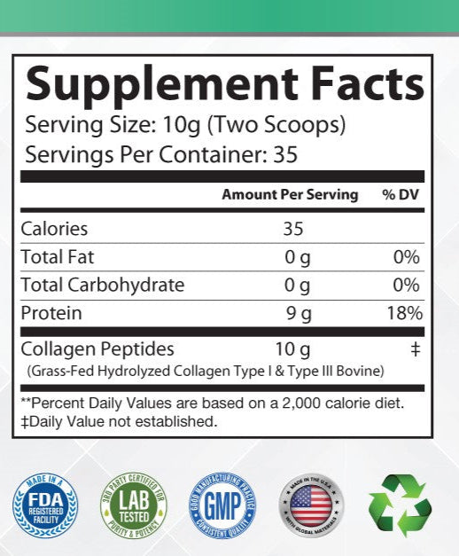 Collagen Type 1 & 3 (Grass-Fed)