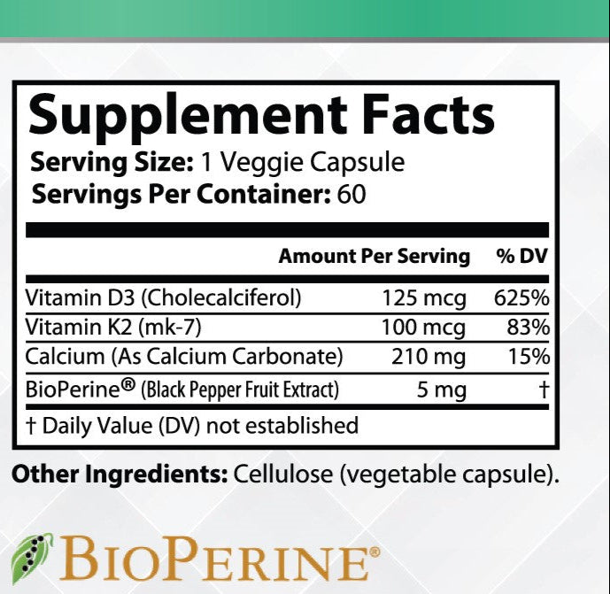 Vitamin K2 + D3