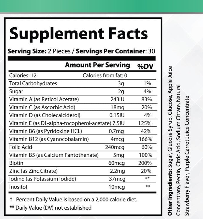 Adult Gummies Multi Vitamins