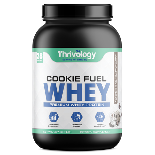 Cookie Fuel 100% Isolate Whey Protein  Flavor: Cookies and Cream   2lb