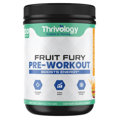 Fruit Fury Pre-Workout  Flavor: Fruit Punch