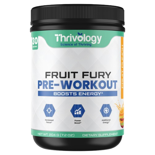 Fruit Fury Pre-Workout  Flavor: Fruit Punch