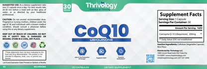 CoQ10 (Ubiquinone) Capsules