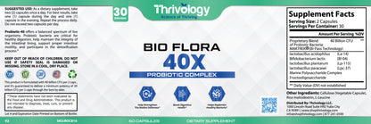 Bio Flora  40X Probiotic Complex