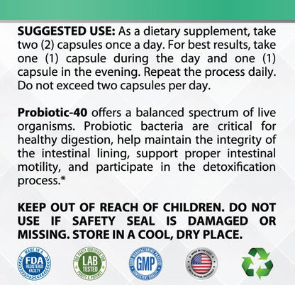 Bio Flora  40X Probiotic Complex