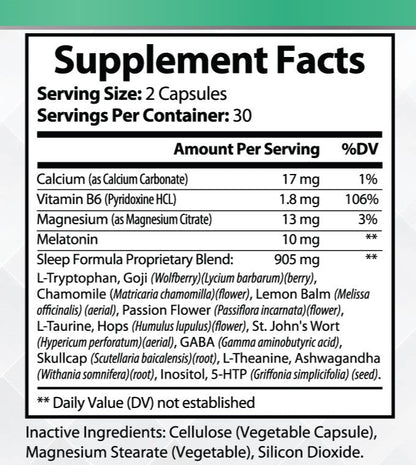 Sleep Sync Sleep Formula Capsules