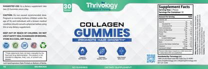 Collagen Gummies Promote hair Growth